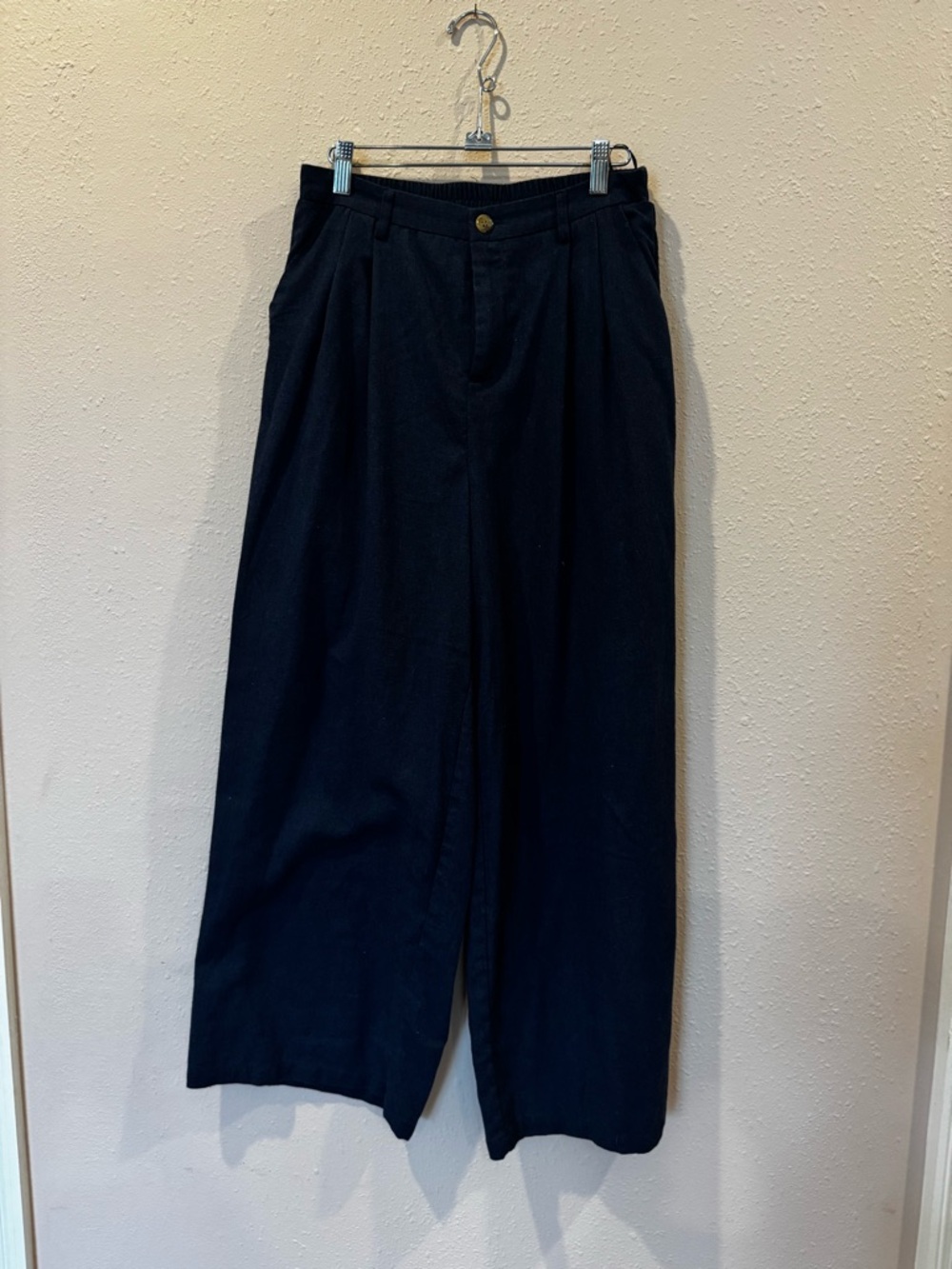 Classic Pleated Wide Leg Pants, 3 Pairs - Picture 3 of 12